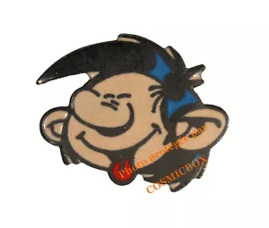 Pin's émaillé GASTON LAGAFFE tête rire figurine Franquin Dupuis Dalix en 1991 BD - Picture 1 of 1