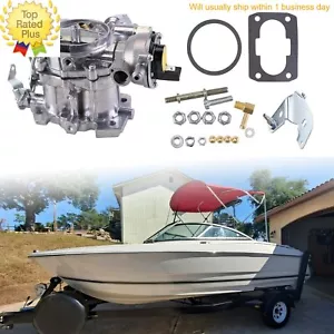 Carburetor for Mercruiser Stern Drive Mercury Marine 2 Barrel Electric Choke - Picture 1 of 20