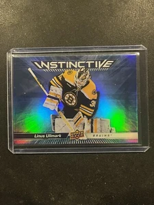 2023-24 Upper Deck Instinctive #IN-23 Linus Ullmark - Boston Bruins - Imagen 1 de 2