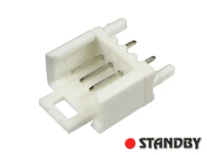 100pcs MOLEX 87273-0412, 4 position Connector wire-board, socket, Pitch=2,54mm - Bild 1 von 2