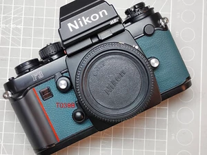 Nikon F3 film SLR camera replacement skin cover pre-cut  self-adhesive! - Picture 1 of 5