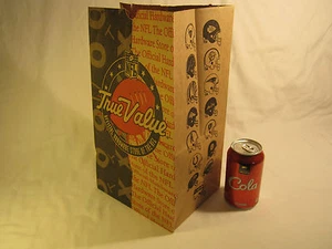 Vintage Paper NFL TRUE VALUE Sack 1997 14" tall (P7] - Picture 1 of 1