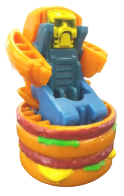 MACRO MAC (version 1); 1987 McDonalds Changeables,Happy Meal; big mac - Image 1 of 4