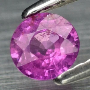 0.43ct Zafiro Natural Rosa Sin Calefacción Madagascar forma Redonda(Ver Vídeo) - Imagen 1 de 2