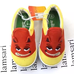 Disney Zootopia Zapatos Informales Sin Cordones Niños Pequeños Niños Niñas Talla 8 Amarillo SIN CAJA - Imagen 1 de 6