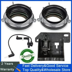 4x4 Auto Hub Lock Actuator Vacuum Solenoid Purge Valve Set Kit for Ford F 150 LT - Picture 1 of 8