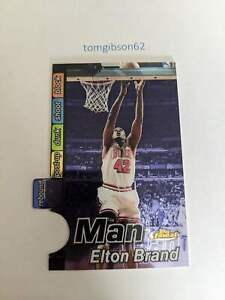2000 Finest Elton Brand #MTM/2B   Chicago Bulls Free Shipping