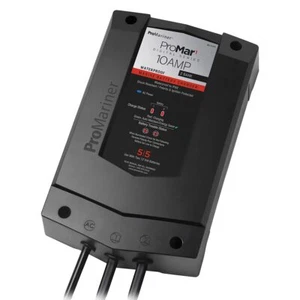 Batt Chgr, ProMar1 DS, 12V 10A, 2 Bank - Picture 1 of 6