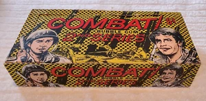 1963 Combat! SERIES 2 Bubble Gum EMPTY Wax Box Donruss Vintage Gloss - Picture 1 of 12