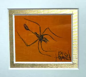 PRO HART (1928-2006)"ANT" Original Oil Painting on Board. Signed - Picture 1 of 8