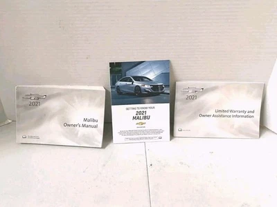 Chevrolet Malibu 2021 manual del propietario juego completo envío gratuito  Foto 1 de 4