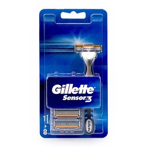 Gillette Sensor 3 razor with 8 replacement blades - Picture 1 of 1