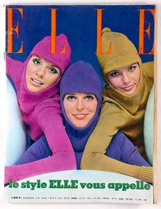 Maudie James WILLY VAN ROOY Vanessa Redgrave ELLE September 1967 Karina DENEUVE - Picture 1 of 18