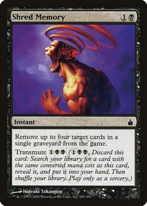 Shred Memory - 105 C - Ravnica: City of Guilds MTG - Picture 1 of 1