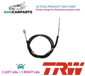 HANDBRAKE CABLE PAIR REAR GCH687 TRW 2PCS NEW OE REPLACEMENT - Picture 1 of 5
