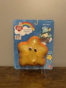 Vintage 2003 New Care Bears Star Buddy Nightlite Wish Bear - Picture 1 of 4