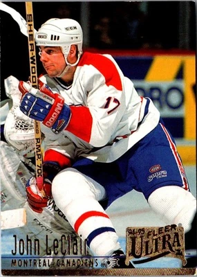 1994 Ultra John LeClair #111 Montreal Canadiens Hockey Card - Image 1 of 2