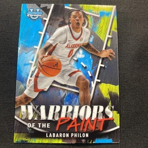 2024-25 Bowman University Chrome #WP-19 Labaron Philon Warriors nella vernice - Foto 1 di 2