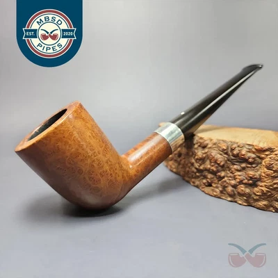 Dunhill 1968 Root Briar ODA 848 Smooth Dublin Estate Briar Pipe, English Estates Foto 1 de 4