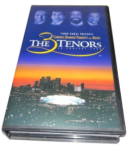 1994 Rare The 3 Tenors In Concert VHS Tape In Hi-Fi Stereo 112 Min - Picture 1 of 7