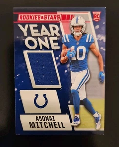 2024 Panini Rookies & Stars - Año 1 Reliquias Adonai Mitchell #YO-AML (MEM, RC) - Imagen 1 de 2