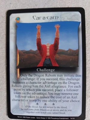 The Wheel Of Time CCG - Car'a'carn - Uncommon - Image 1 of 2