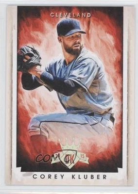 2015 Panini Diamond Kings Silver /99 Corey Kluber #32 - Image 1 of 2