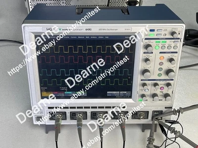 Lecroy 64Xi WaveRunner 64XI, 4Channel 600MHz, 10GSs Digital Oscilloscope,WR64XI - Image 1 of 4