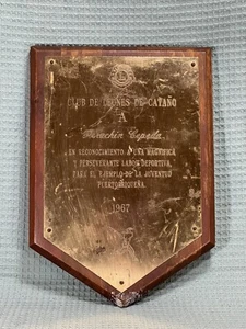 Premio Cataño Orlando Peruchin Cepeda di proprietà personale 1967 Magnifica stagione - Foto 1 di 8