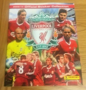 *** Panini Liverpool 2009/2010 Sticker Album 100% Complete & Mint Condition *** - Picture 1 of 12