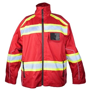 Kishigo - EV Series Enhanced Visibility Premium Jacket - B303 Red / Lime XL NWT - Picture 1 of 4