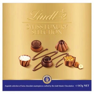 Lindt Swiss Luxury Selection Schokodose 195g / 145g - Bild 1 von 4