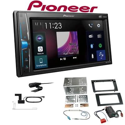 Pioneer Multimedia Autoradio Bluetooth DAB+ für Audi A4 2004-2009 Vollaktiv Bose - Bild 1 von 4