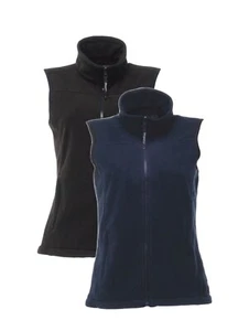 Regatta da Donna senza Maniche Gilet IN Pile Smanicato Gilet Navy Blu o Nero - Foto 1 di 3