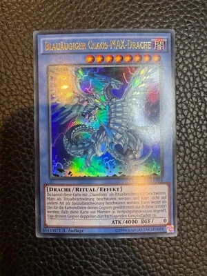 YuGiOh German - Blue-Eyes Chaos MAX Dragon MVP1-DE004  (Ultra Rare) (NM) - Image 1 of 2