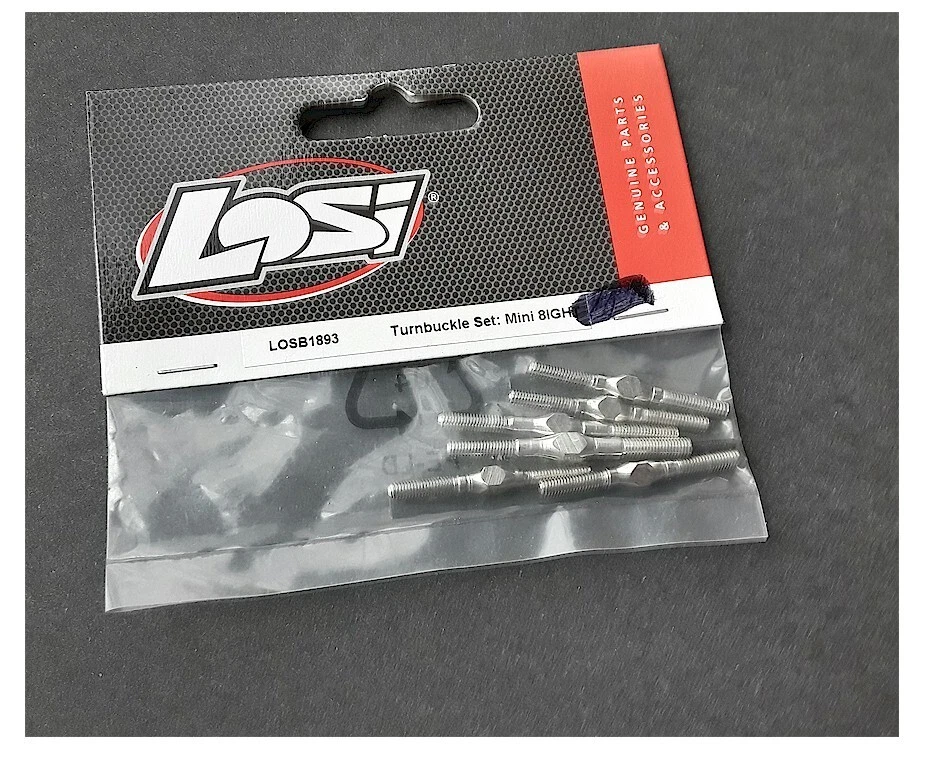 Team Losi Mini 8IGHT 1/14th Buggy Turnbuckle Set LOSB1893 - Image 1 of 1