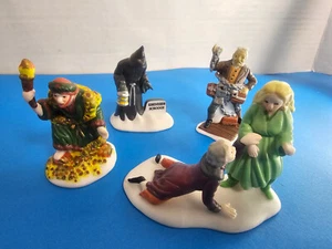 Dept 56 Collezione Heritage Village "Christmas Carol Spirits" - Set di 4 - Foto 1 di 12