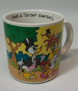 Taza de café de Pascua Disney de cerámica para tener punta té de pato Donald y margarita - Imagen 1 de 4