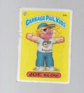 Topps GARBAGE PAIL KIDS #84a JOE BLOW Termina tus conjuntos - Imagen 1 de 2