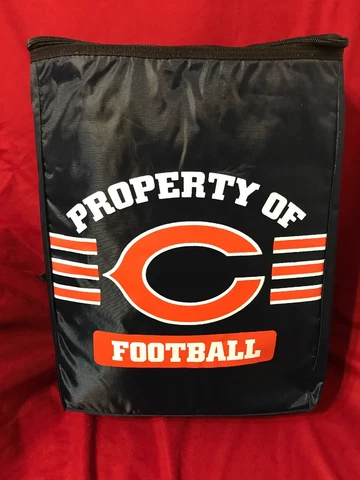 Chicago Bears NFL Back Pack Bag Insulated Cooler Holds 12+ Cans Bottles New! Cover