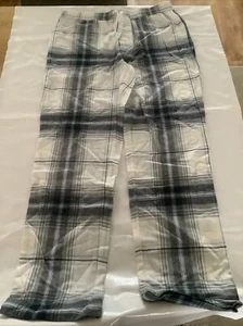 Truly Unisex Kensington Navy Check Pyjamahose only Size M - Bild 1 von 7
