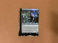 MTG Magic God-Eternal Kefnet Foil x1 WAR War of the Spark NFC Miscut Misprint