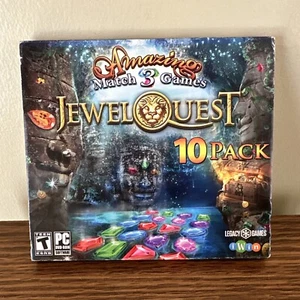 AMAZING MATCH 3 GAMES JEWEL QUEST (PC) BRAND NEW - Picture 1 of 2