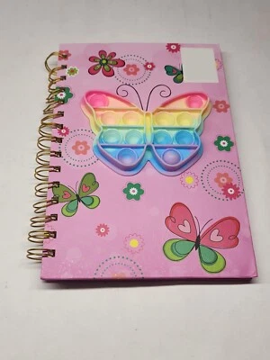 Cuaderno Pop it Butterfly tapa dura A5 autógrafo diario para niñas Foto 1 de 4