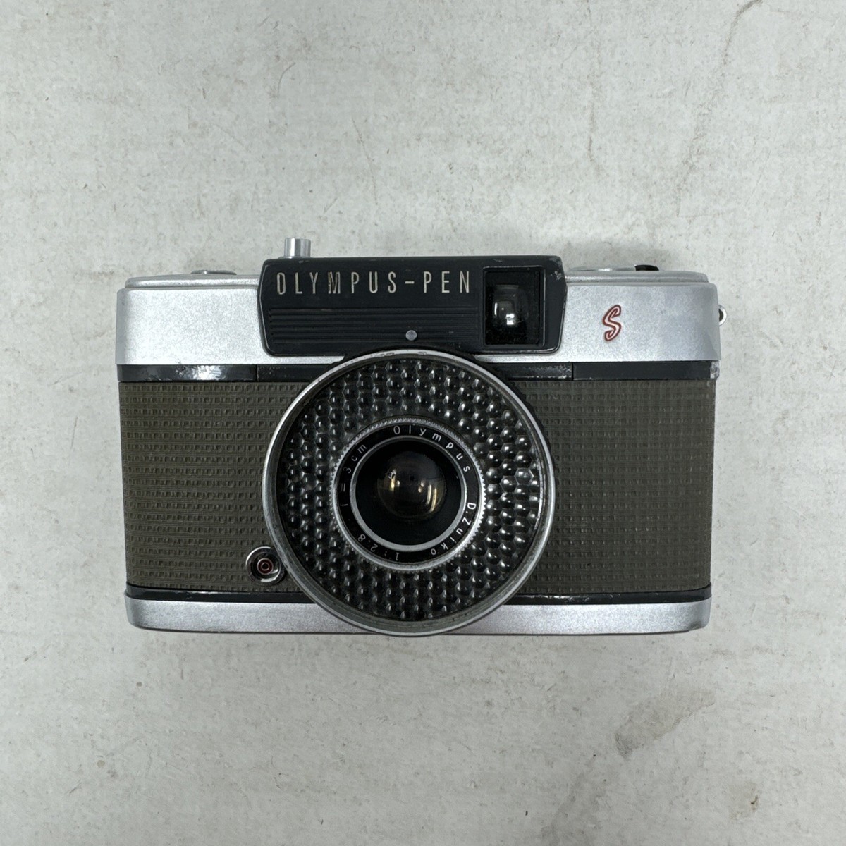 アンティーク オリンパスカメラ PEN-D ケースー付き アンティーク