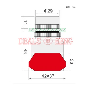 1PCS DELIXI LAY7-11BNZS Green New - Picture 1 of 5