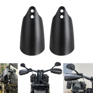 Matte black Motorcycle Handguards For Harley Street Glide Special Electra Glide - Picture 1 of 10