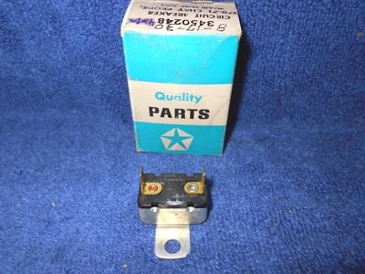 Dodge Plymouth Chrysler 1972-73 15 amperios aire acondicionado disyuntor 1017 Foto 1 de 3