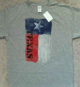 Weathered Faded Texas Flag Graphic T Shirt _ Size Large - Picture 1 of 2