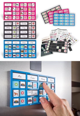 Checklist To-do-list Bagdent Magnetic SmartBoard Planner Time ManageDaily Weekly - Image 1 of 3